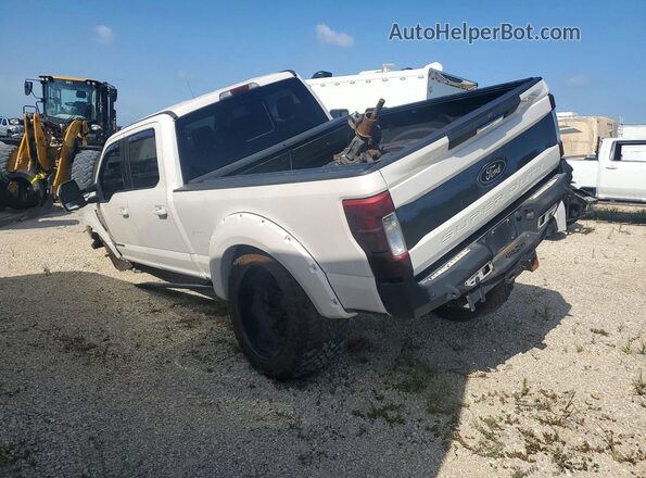 1FT8W3BT4KEC95622 2019 FORD F350 White Հետևի ձախ