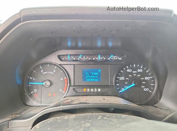 1FT8W3BT4MEC57861 2021 FORD F350 Белый Вид щитка приборов