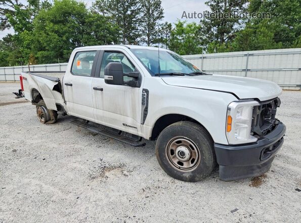 1FT8W3BT4RED41945 2024 FORD F350 Белый Передняя правая четверть