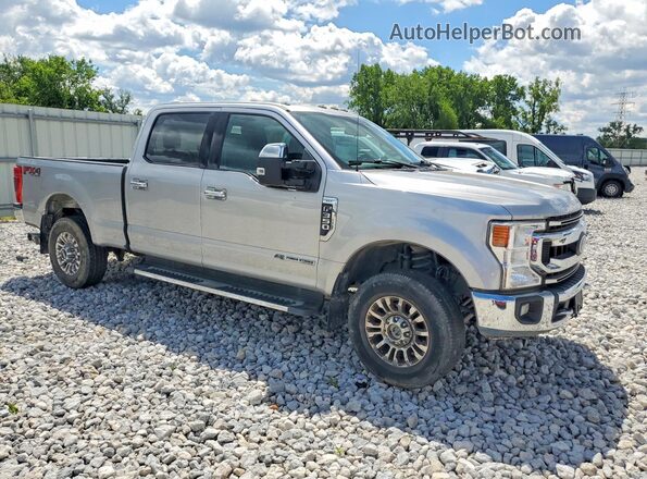 1FT8W3BT5LEE93983 2020 FORD F350 Silver Przód prawy