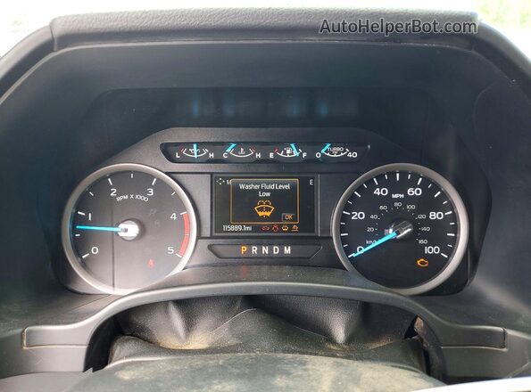1FT8W3BT5LEE93983 2020 FORD F350 Silver Widok zestawu wskaźników