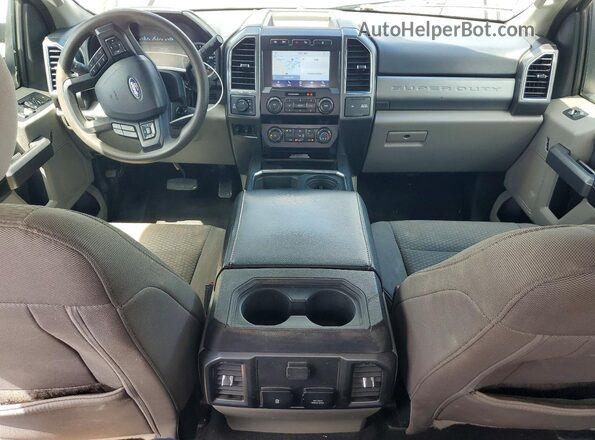 1FT8W3BT5LEE93983 2020 FORD F350 Silver Widok deski rozdzielczej
