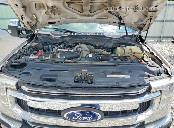 1FT8W3BT5LEE93983 2020 FORD F350 Silver Widok wnętrza z tyłu