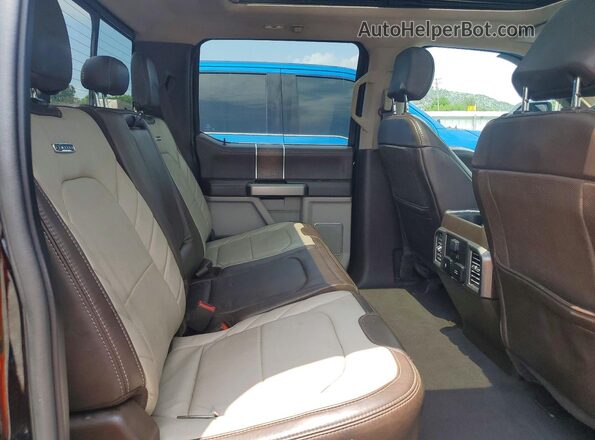 1FT8W3BT6KED20908 2019 FORD F350 Black Vista interior trasera