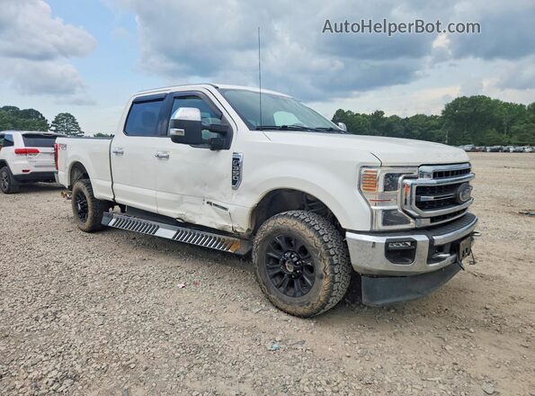 1FT8W3BT6LEC71405 2020 FORD F350 Белый Передняя правая четверть