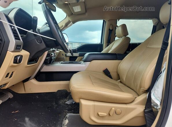 1FT8W3BT6LEC71405 2020 FORD F350 Белый Вид салона спереди