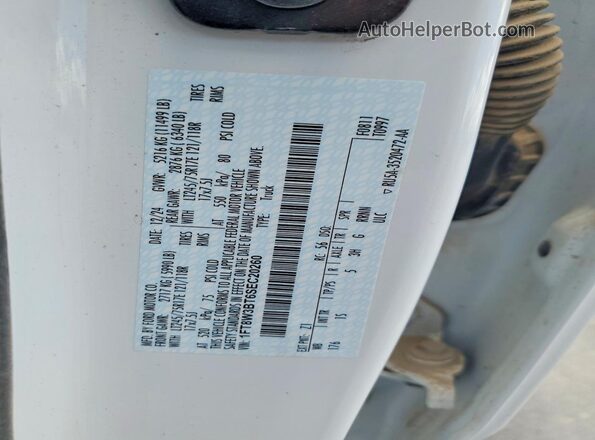 1FT8W3BT6SEC20260 2025 FORD F350 White Widok komory silnika