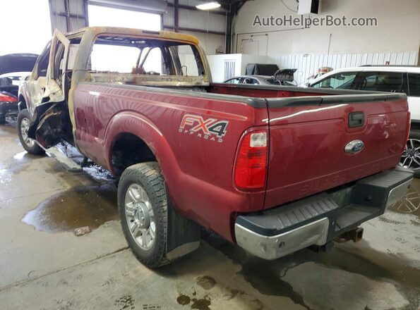1FT8W3BT7GEC29220 2016 FORD F350 Red უკანა მარცხენა