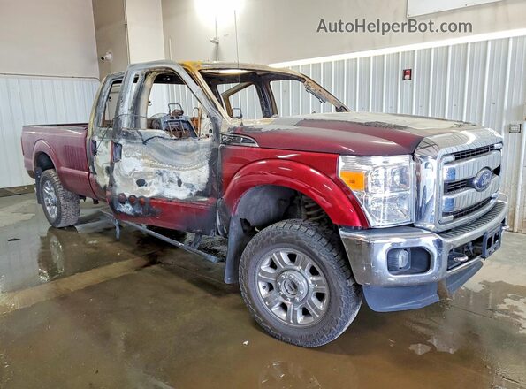 1FT8W3BT7GEC29220 2016 FORD F350 Red წინა მარჯვენა