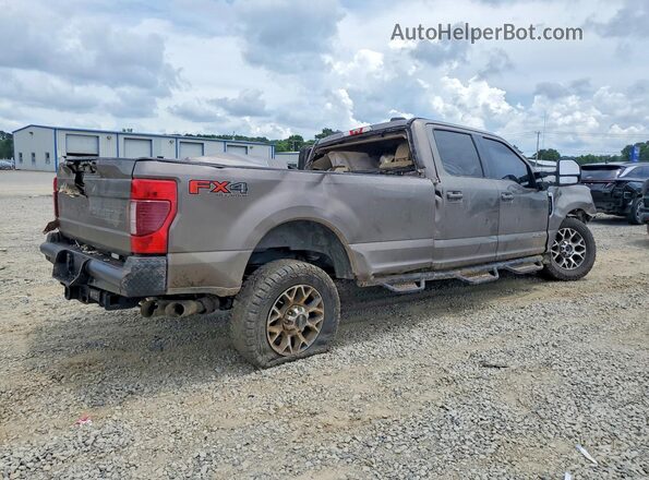 1FT8W3BT7LED14939 2020 FORD F350 Gray Հետևի աջ