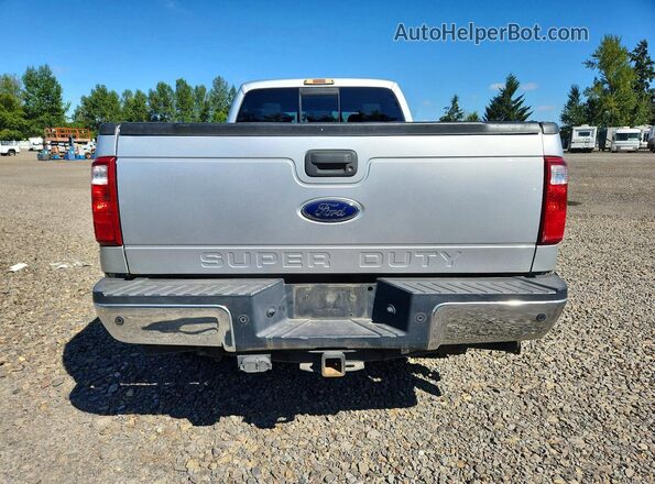 1FT8W3BT8GEB77984 2016 FORD F350 Silver Vista trasera