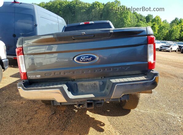 1FT8W3BT8KED99952 2019 FORD F350 Gray Vista trasera