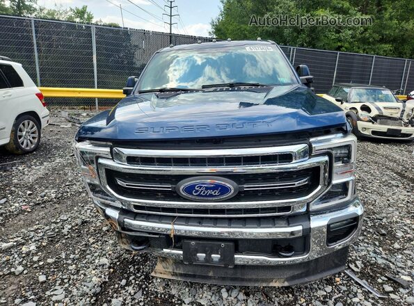 1FT8W3BT8LEC58803 2020 FORD F350 Blue Vista frontal