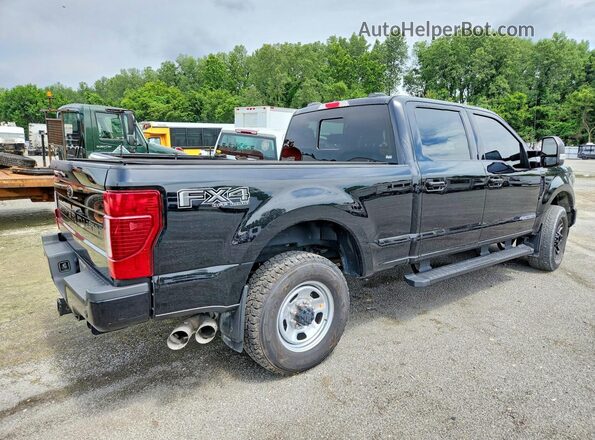 1FT8W3BT8NED86557 2022 FORD F350 Черный Задняя правая четверть