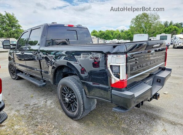 1FT8W3BT8NED86557 2022 FORD F350 Черный Задняя левая четверть
