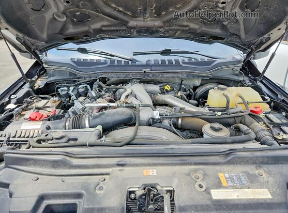 1FT8W3BT8NED86557 2022 FORD F350 Черный Вид задней части салона
