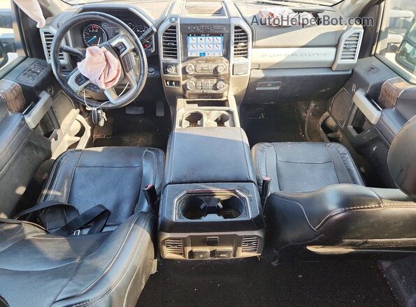 1FT8W3BT9HEF34204 2017 FORD F350 Угольный Вид панели приборов