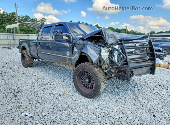 1FT8W3BTXGEC66438 2016 FORD F350 Gray Delantero derecho