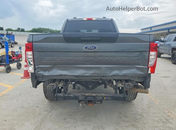 1FT8W3BTXLEE17546 2020 FORD F350 Серебряный Вид сзади