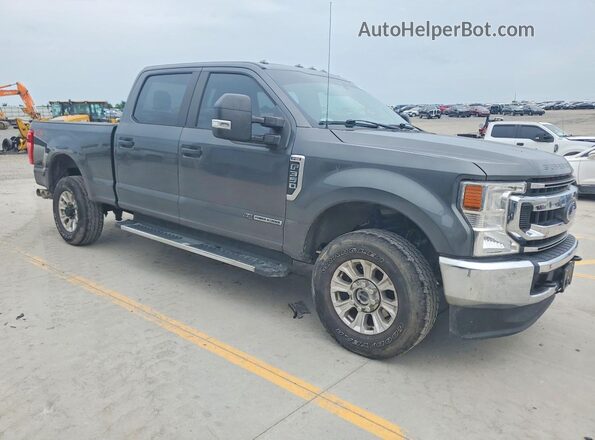 1FT8W3BTXLEE17546 2020 FORD F350 Серебряный Передняя правая четверть