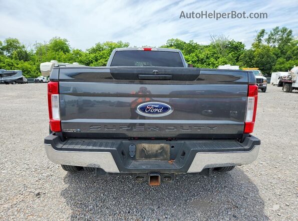 1FT8W3DT0KED76775 2019 FORD F350 Серый Вид сзади