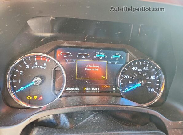1FT8W3DT1KEG40537 2019 FORD F350 Silver Widok zestawu wskaźników