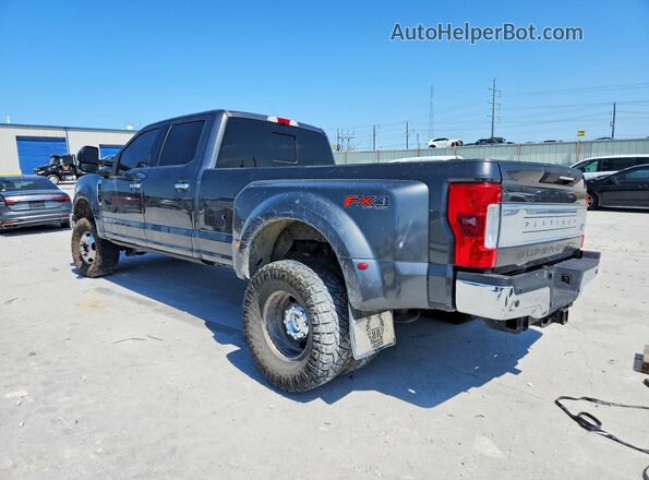 1FT8W3DT2HEE45197 2017 FORD F350 Gray უკანა მარცხენა
