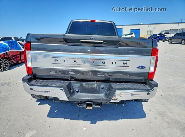 1FT8W3DT2HEE45197 2017 FORD F350 Gray უკანა ხედი