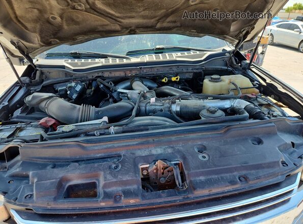 1FT8W3DT2HEE45197 2017 FORD F350 Gray უკანა სალონის ხედი