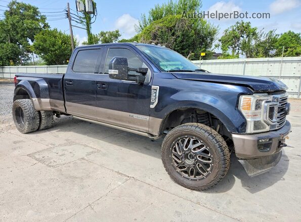 1FT8W3DT2NED72098 2022 FORD F350 Blue Առջևի աջ