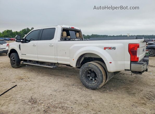 1FT8W3DT3JEC98653 2018 FORD F350 White Հետևի ձախ