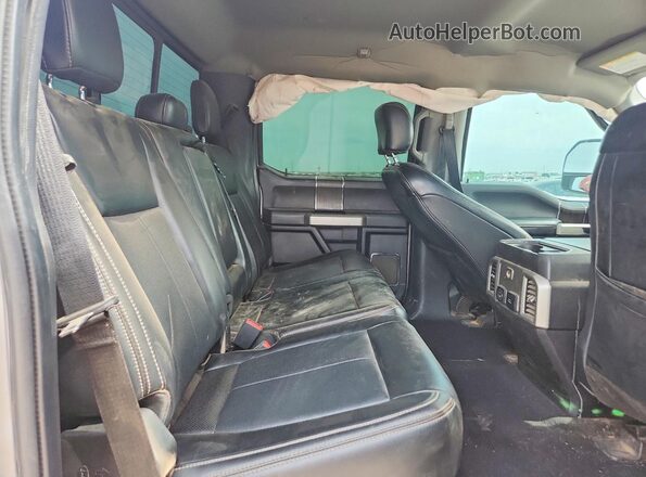 1FT8W3DT3MEC37047 2021 FORD F350 Two Tone Rear seats view