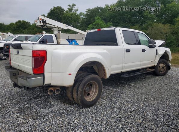 1FT8W3DT3MED92472 2021 FORD F350 White Հետևի աջ