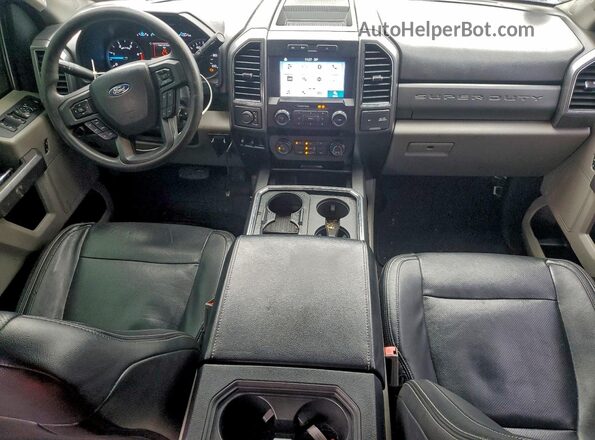 1FT8W3DT4KED99587 2019 FORD F350 Черный Вид панели приборов