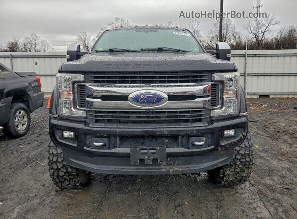 1FT8W3DT4KED99587 2019 FORD F350 Черный Вид спереди