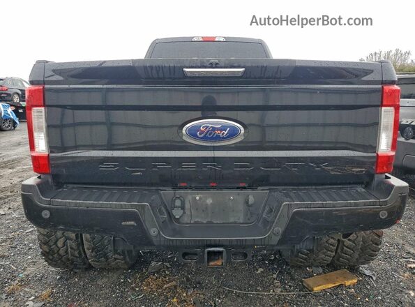1FT8W3DT4KED99587 2019 FORD F350 Черный Вид сзади