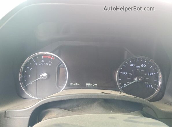 1FT8W3DT4LED45465 2020 FORD F350 Красный Вид щитка приборов