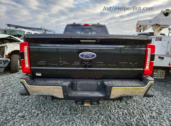 1FT8W3DT4RED77700 2024 FORD F350 Black Вид ззаду