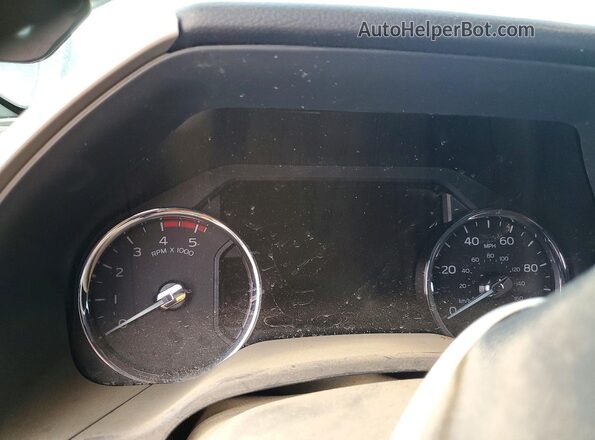 1FT8W3DT5NEF73574 2022 FORD F350 Белый Вид щитка приборов