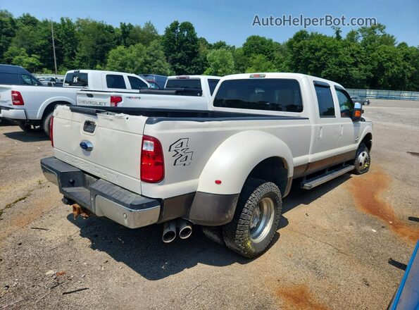 1FT8W3DT6GEB91296 2016 FORD F350 Белый Задняя правая четверть