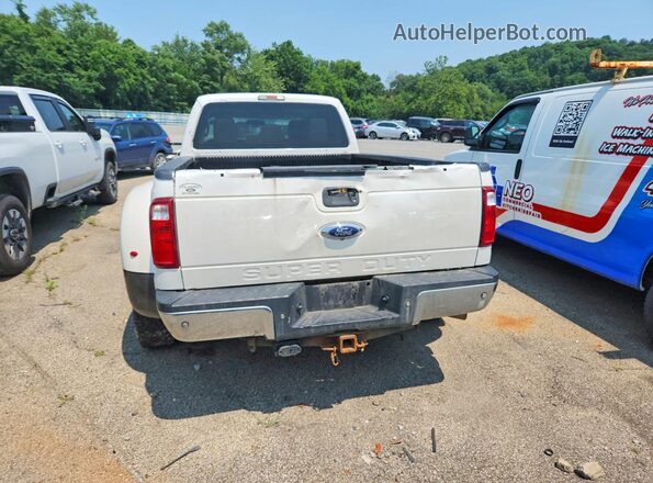 1FT8W3DT6GEB91296 2016 FORD F350 Белый Вид сзади