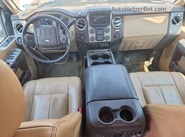 1FT8W3DT6GEB91296 2016 FORD F350 Белый Вид панели приборов