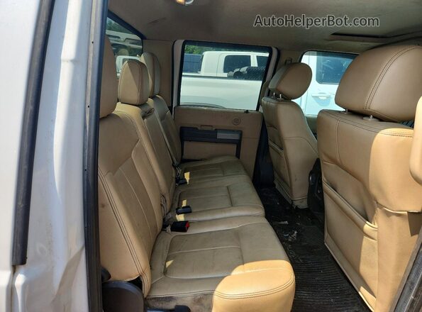 1FT8W3DT6GEB91296 2016 FORD F350 Белый Вид задних сидений