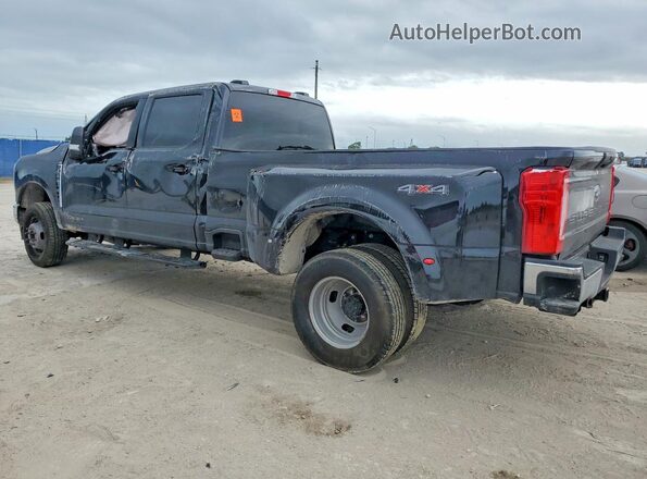1FT8W3DT6SEC73750 2025 FORD F350 Black უკანა მარცხენა