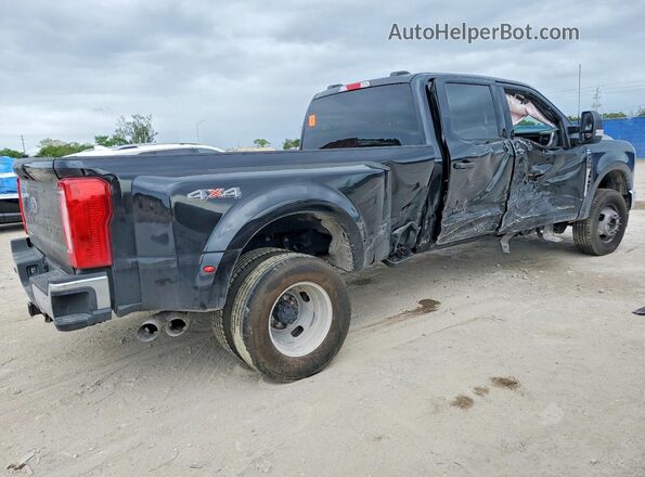 1FT8W3DT6SEC73750 2025 FORD F350 Black უკანა მარჯვენა