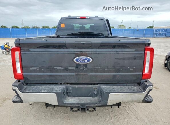 1FT8W3DT6SEC73750 2025 FORD F350 Black უკანა ხედი