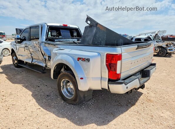 1FT8W3DT7KEE32386 2019 FORD F350 Silver Tył lewy