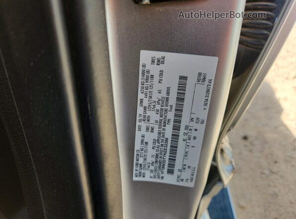 1FT8W3DT7KEE32386 2019 FORD F350 Silver Widok komory silnika