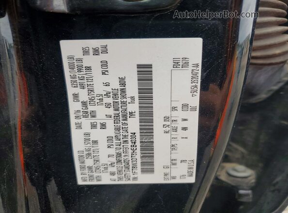 1FT8W3DT8HEB40304 2017 FORD F350 Black Շարժիչի բաժամունքի տեսք