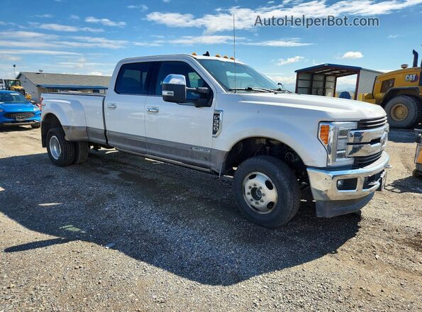 1FT8W3DT8KED84378 2019 FORD F350 Белый Передняя правая четверть